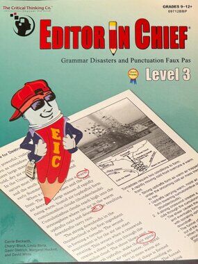 Editor in Chief Level 3: Grammar Disasters & Punctuation Faux Pas